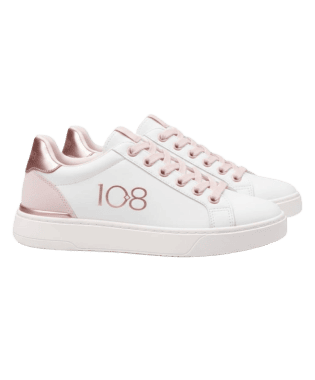 WHITE & PINK WALKING SNEAKER